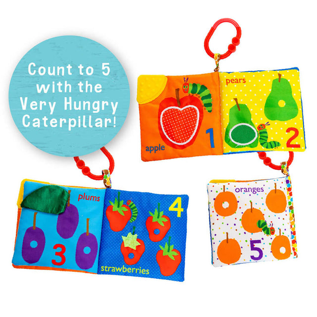 The Very Hungry Caterpillar: Let's Count Clip on Soft Book