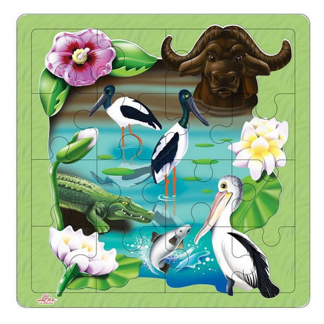 Kakadu Wetlands Puzzle-Educational Play-My Happy Helpers