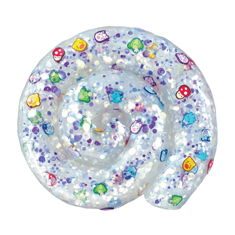 Close-up detail of the Kawaii Cute Thinking Putty