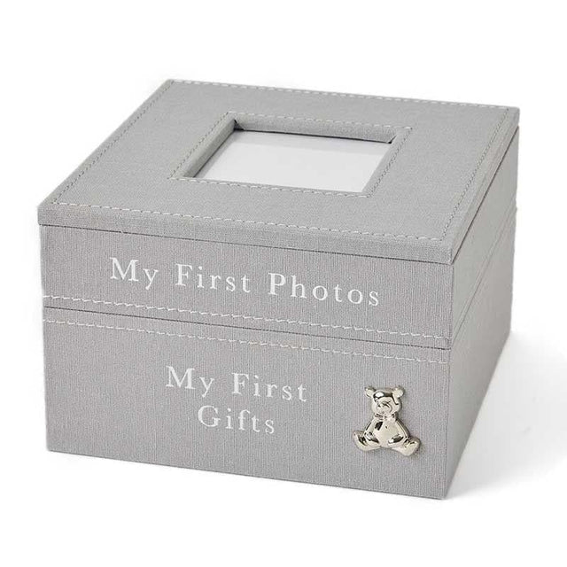 Keepsake Box w/ 3.5x3.5" Photo Insert-Babies and Toddlers-My Happy Helpers