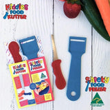 Kiddies Kutter and Safety Food Peeler Twin Pack