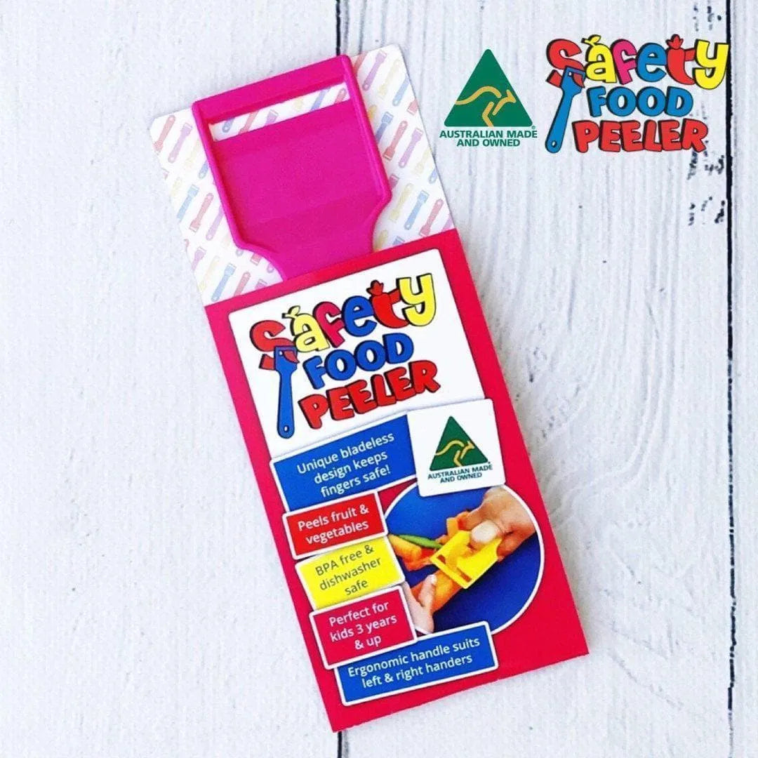 Kiddies Kutter and Safety Food Peeler Twin Pack