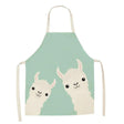 Kids Apron - Medium Two Llamas