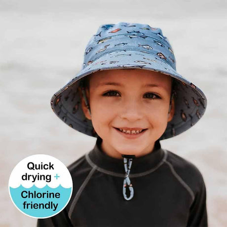Kids Beach Bucket Sun Hat - Oceania-Outdoor Play-My Happy Helpers