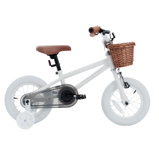 Kids Classic Steel Bike - Snow White