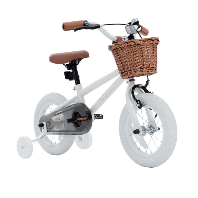 Kids Classic Steel Bike - Snow White