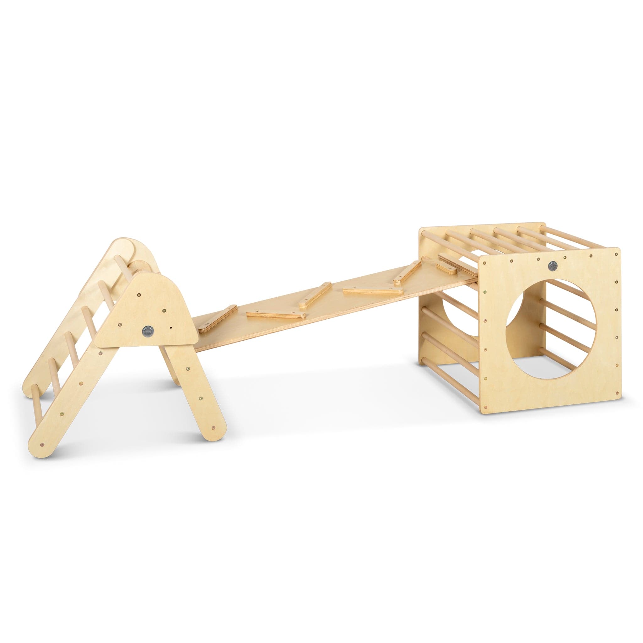 Medium Wooden Climbing Package for Babies and Toddlers Adventure Awaits My Happy Helpers