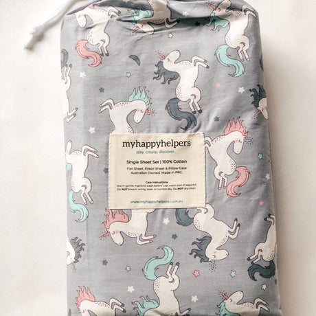 Kids Quilt Cover Single Bed