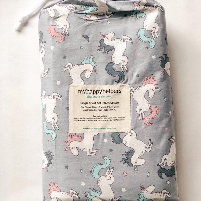 Kids Quilt Cover Single Bed