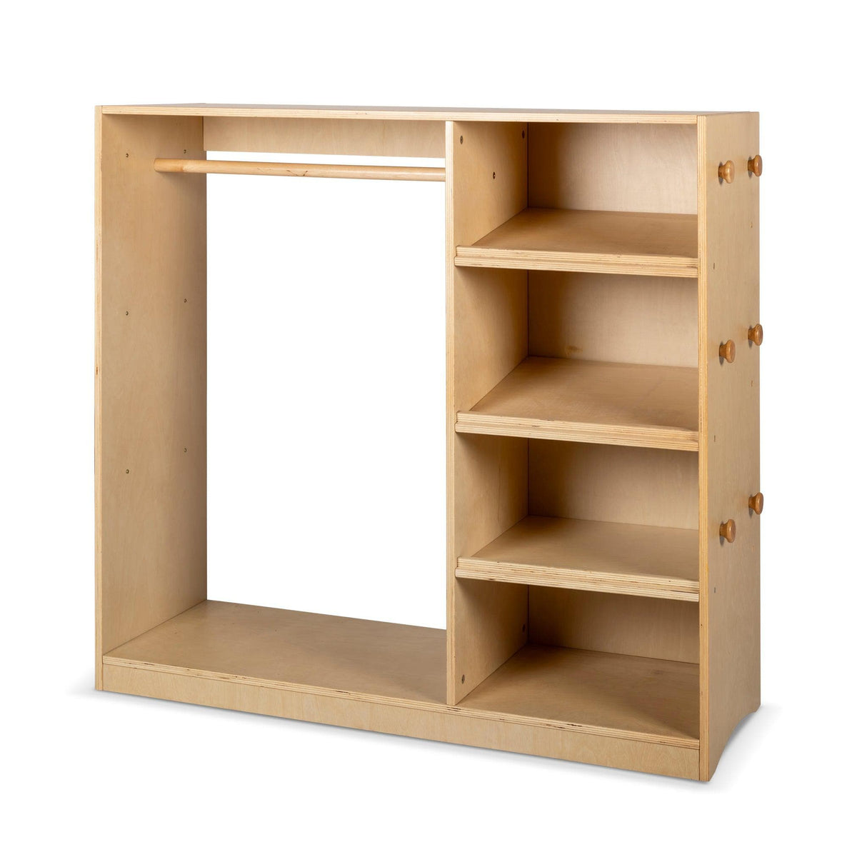 Kids Wardrobe - Varnished Birch