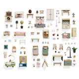Deluxe Dolls House Furniture Set