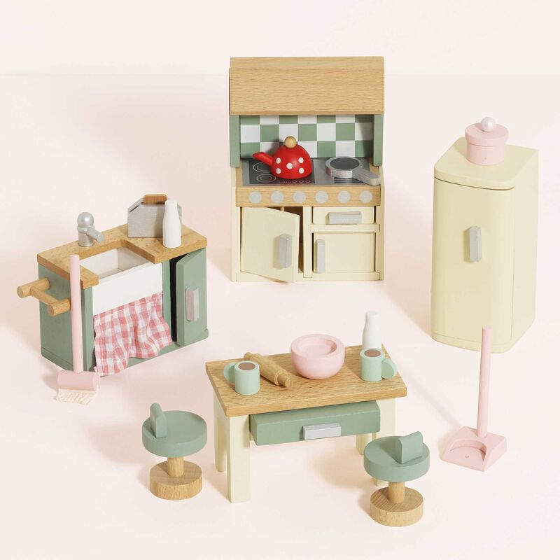 Deluxe Dolls House Furniture Set