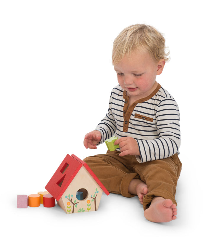 Petilou My Little House Shape Sorter