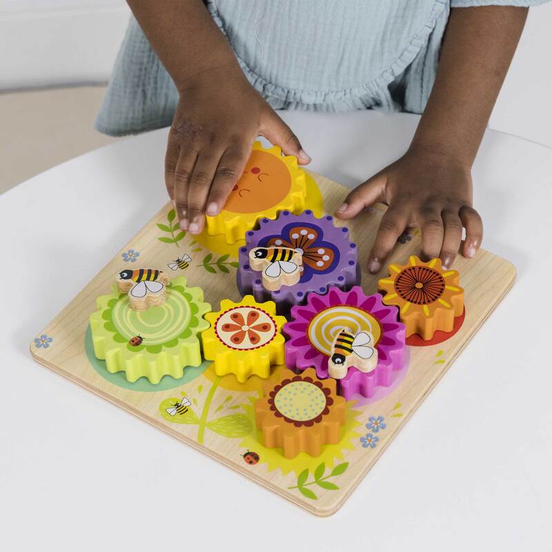 Petilou - Gears & Cogs Busy Bee Learning Puzzle