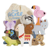 Petilou Andes Stacking Animals & Bag