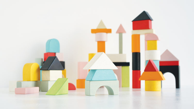Petilou 60pc Building Blocks Set & Bag