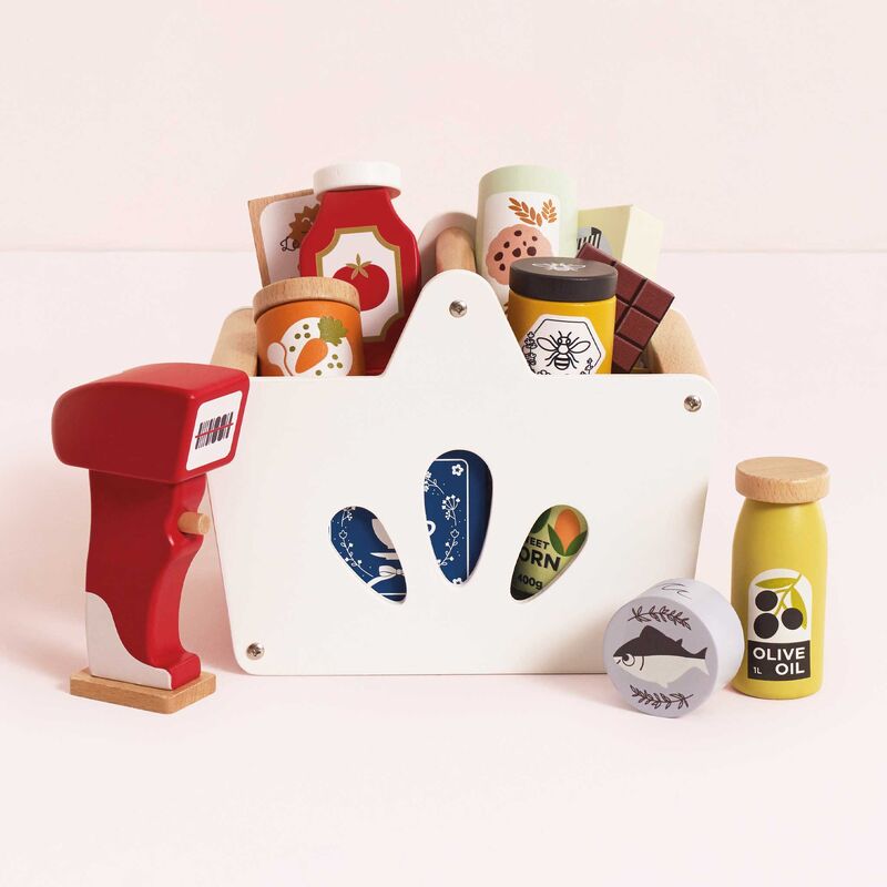 Groceries Set & Scanner - 15 Piece