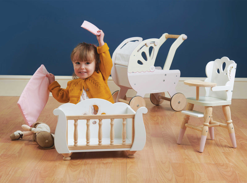 Dolls Wooden Cot
