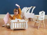 Dolls Wooden Cot