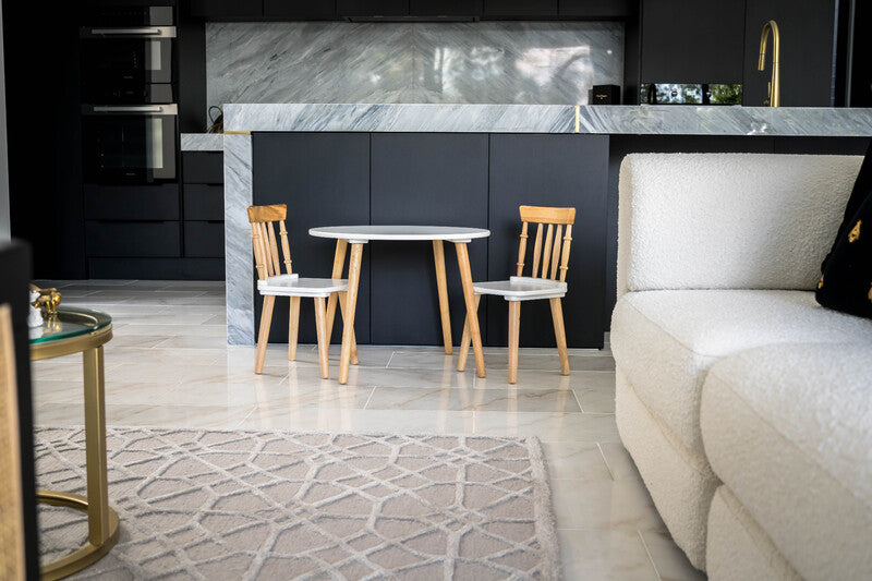 Honeybake Spindle Table and 2 Chairs