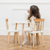 Honeybake Spindle Table and 2 Chairs