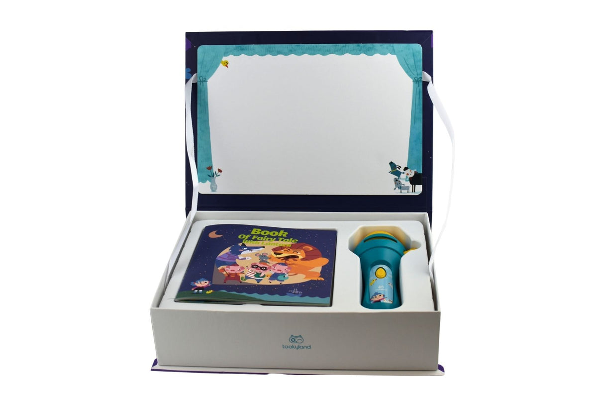 Shadow Theatre Storybook Torch with 5 Fairytales