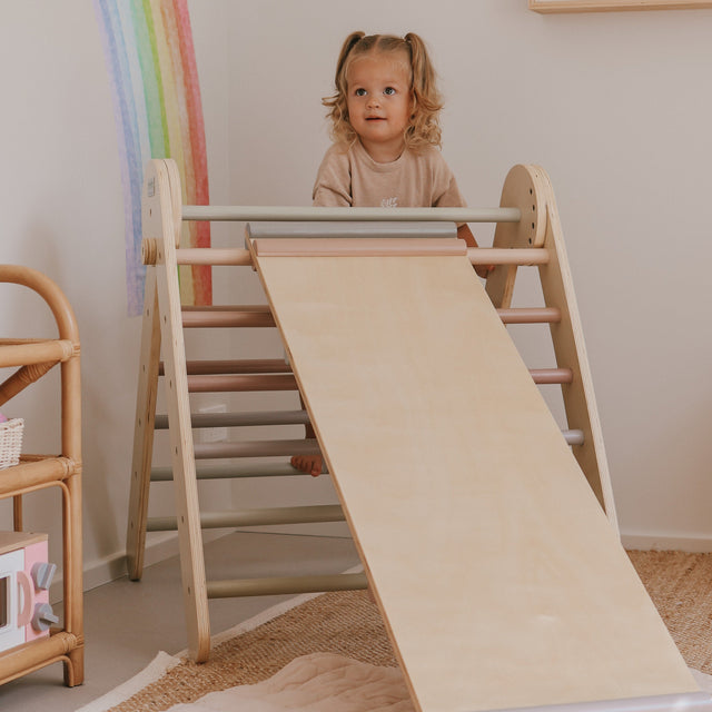 Large Adjustable Folding Climber - Pastel