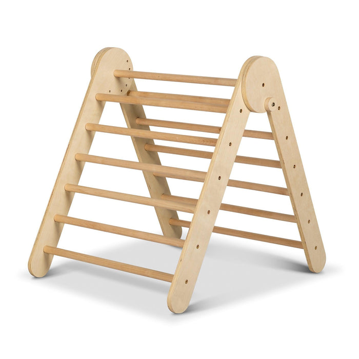 Large Adjustable Folding Climber - Varnished