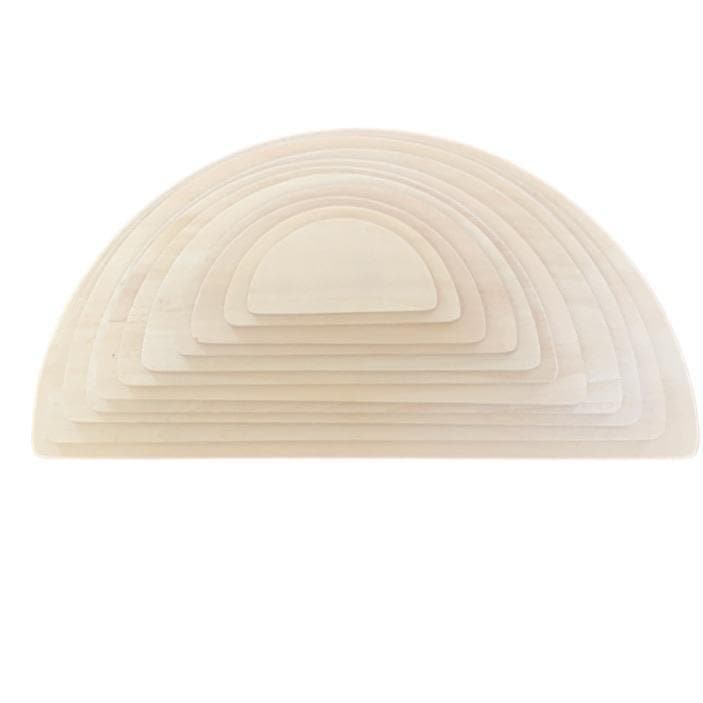 Large Natural Semi Circles