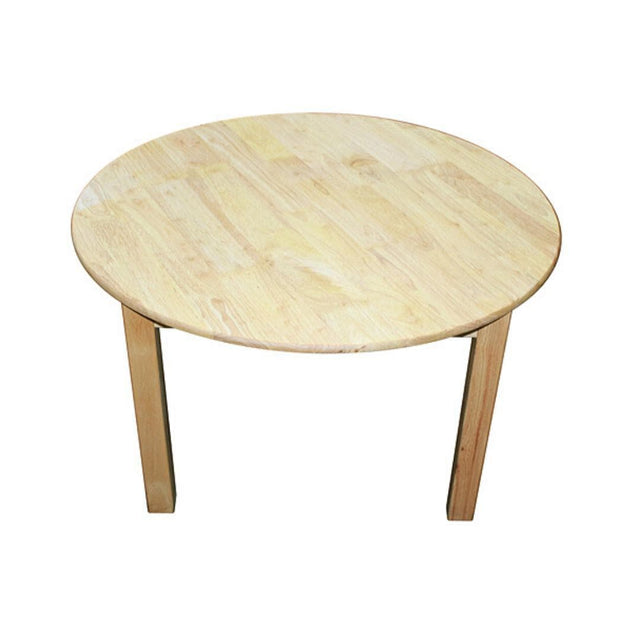 Large Round Table with 2 Stacking Chairs