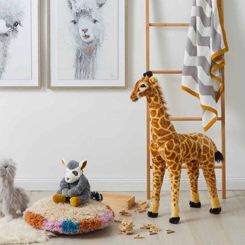 Close-up detail of the Large Standing Giraffe