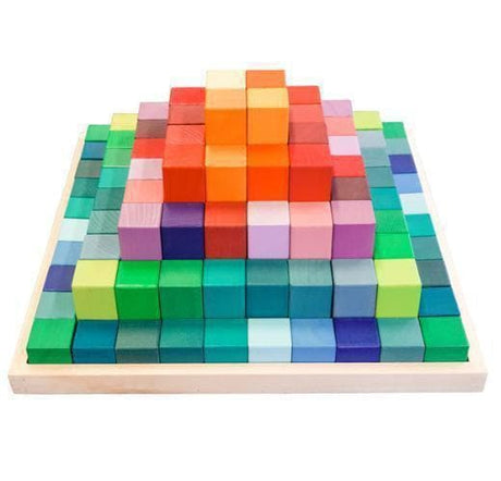 Large Stepped Block Set-Building Toys-My Happy Helpers