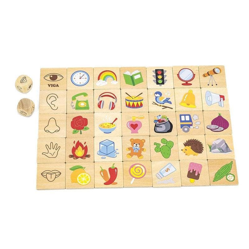 Learning Senses Puzzle Set-Educational Play-My Happy Helpers