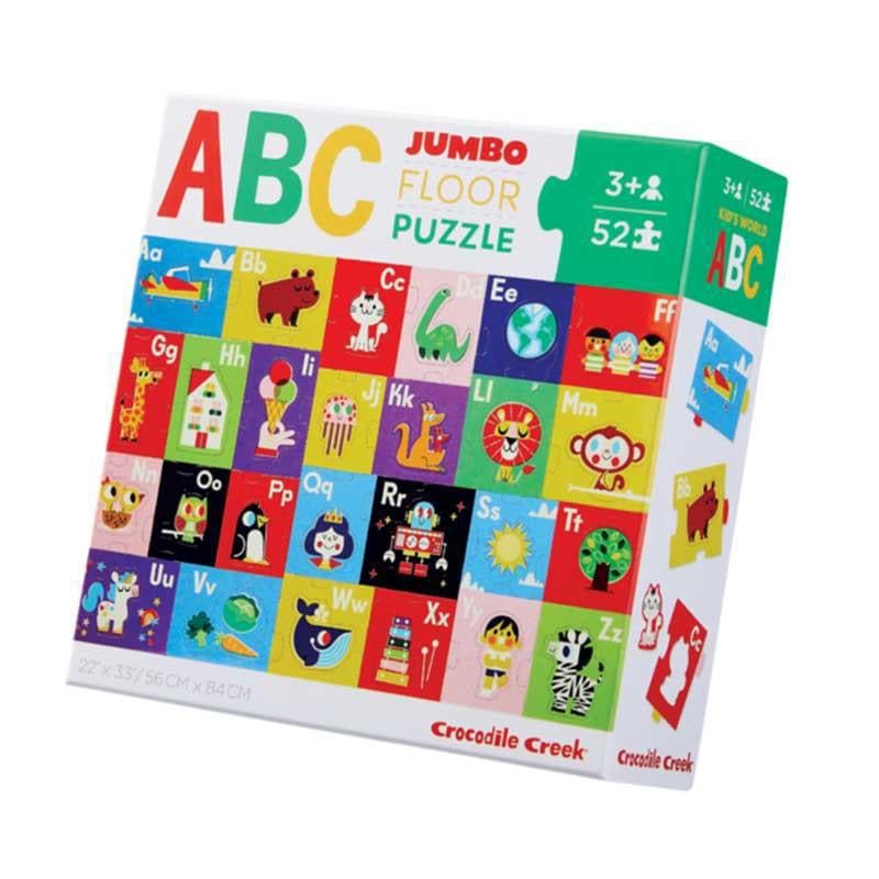 Let's Learn Puzzle 52pc - Kids World ABC
