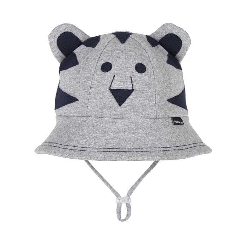 Lil' Tiger Toddler Bucket Hat - Grey Marle