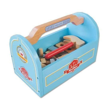 Little Carpenters Wooden Toolbox-Construction Play-My Happy Helpers