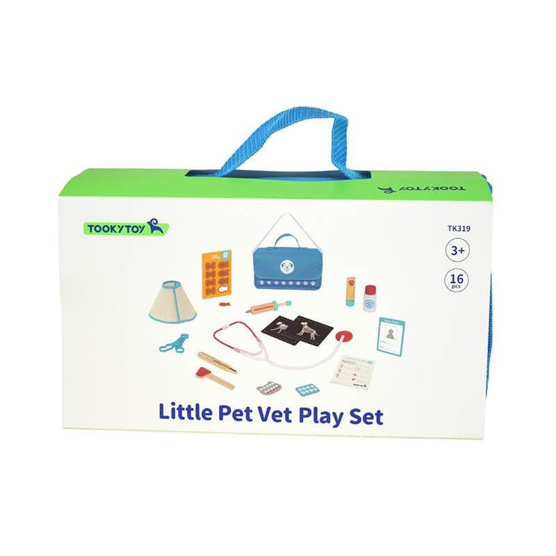 Little Pet Vet Play Set in Carry Bag-Imaginative Play-My Happy Helpers