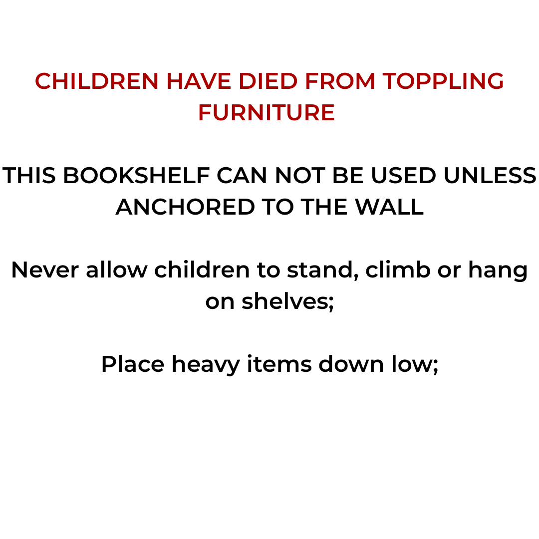 Little Readers Book Shelf - Varnished