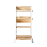 Little Risers Learning Tower - White and Pine