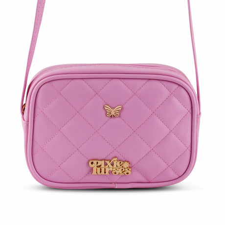 Long shoulder bag - Rose Zipper