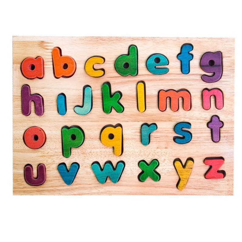 Lower case Letter Puzzle | Wooden Puzzle for Kids – My Happy Helpers