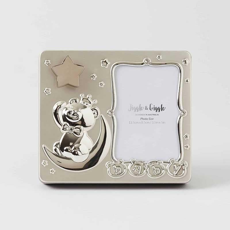 Close-up detail of the Lullaby Musical 3.5x5" Photo Frame