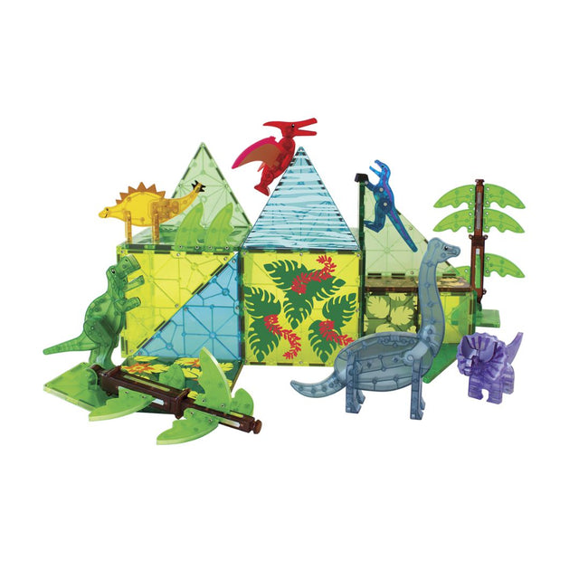 MAGNA-TILES - Dino World XL - 50 piece set