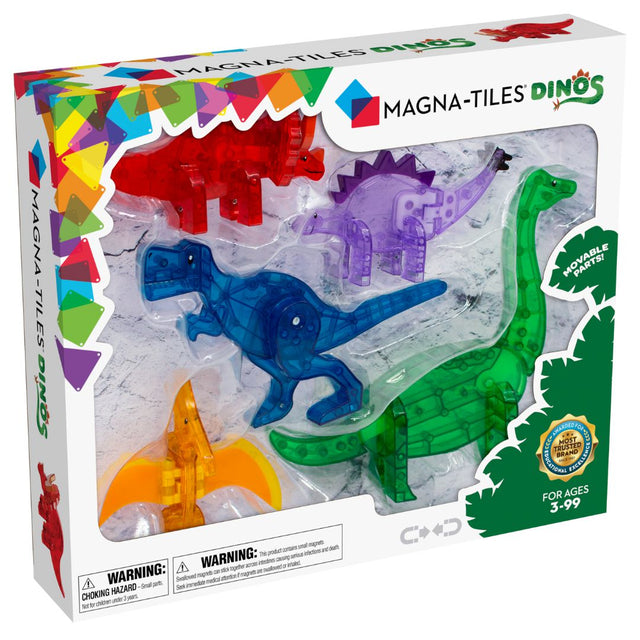 MAGNA-TILES - Dinos - 5 piece set