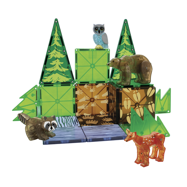 MAGNA-TILES - FOREST ANIMALS - 25 PIECE SET-My Happy Helpers