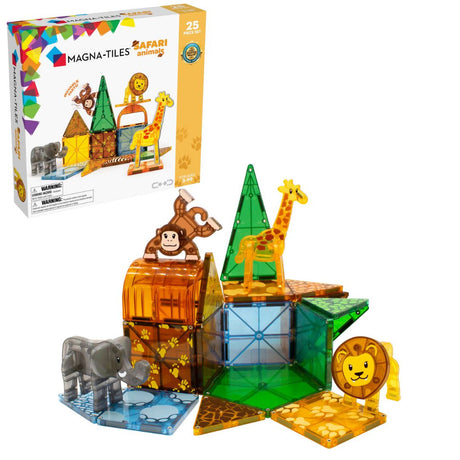 MAGNA-TILES - Safari Animals - 25 piece set