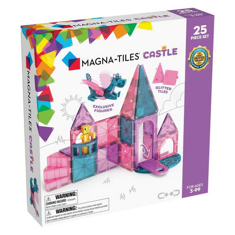 MAGNA-TILES® Castle 25-Piece Magnetic Construction Set