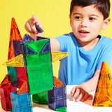 MAGNA-TILES® Combo 62-Piece Magnetic Construction Set