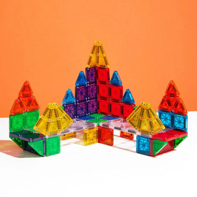 MAGNA-TILES® microMAGS 70-Piece Deluxe Magnetic Construction Set