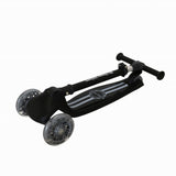 MHH 3 Wheel Folding Scooter - Jet Black
